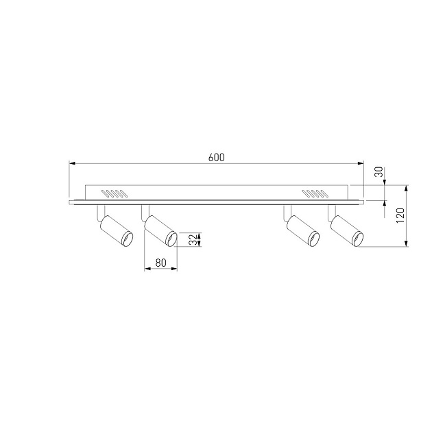 Светодиодный спот Eurosvet Strake 90268/4 белый Фото № 2