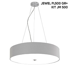 Потолочный светильник Crystal Lux Jewel PL500 Gray 2
