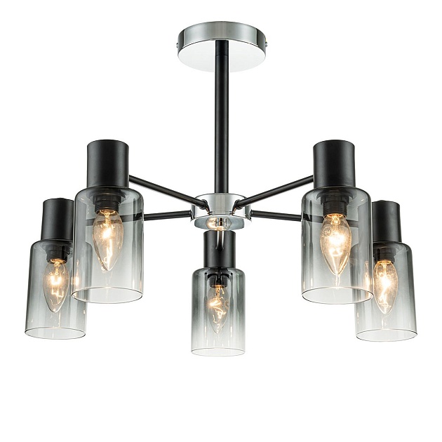 Потолочная люстра Escada Diversity 2120/5P Black Фото № 5