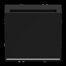 Выключатель встраиваемый S70 карточный 16А, (черный матовый) Voltum VLS010708 2