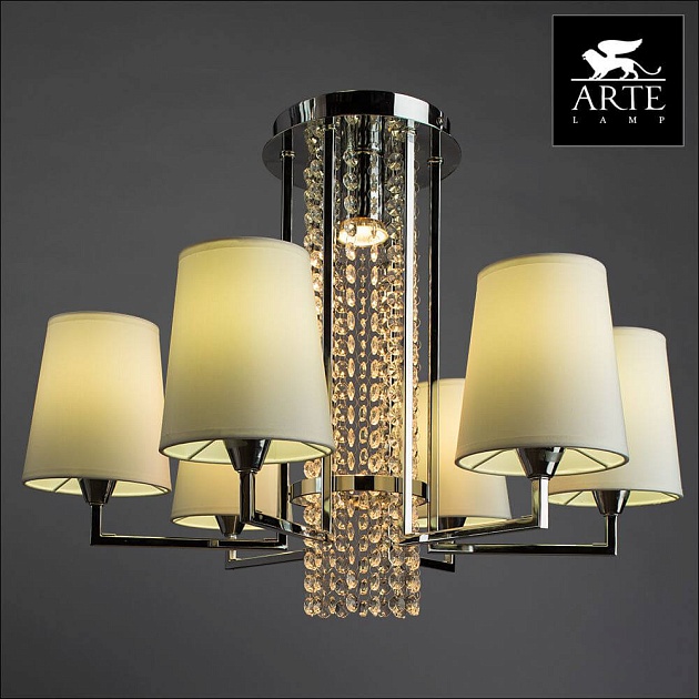 Подвесная люстра Arte Lamp Padova A9490PL-6-1CC изображение 3 Подвесная люстра Arte Lamp Padova A9490PL-6-1CC Фото № 3