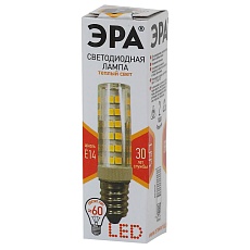 Лампа светодиодная ЭРА E14 7W 2700K прозрачная LED T25-7W-CORN-827-E14 Б0033029 1