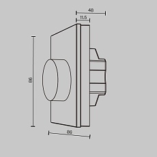 Панель управления Maytoni Lighting control 711026 1