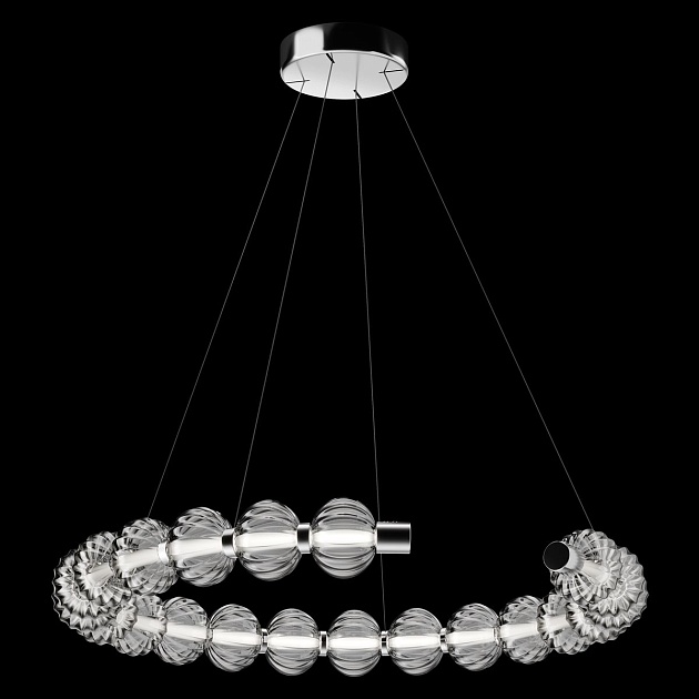 Подвесная светодиодная люстра Maytoni Amulet MOD555PL-L26CH4K фото 4