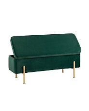 Банкетка Stool Group Болейн с ящиком велюр зеленый 20A544VF-MOMO-17 3