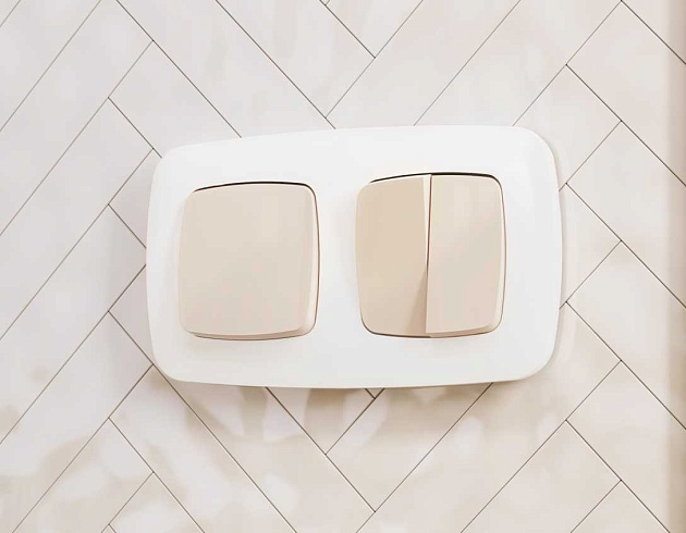 Лицевая панель выключателя AMBRELLA VOLT OP3030 Фото № 2