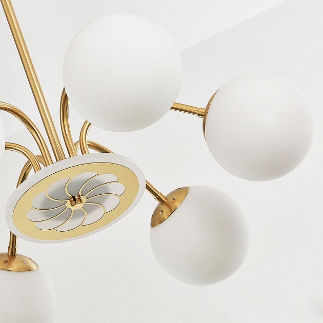 Подвесная люстра Arte Neapol71069 271069/6 GD Фото № 3