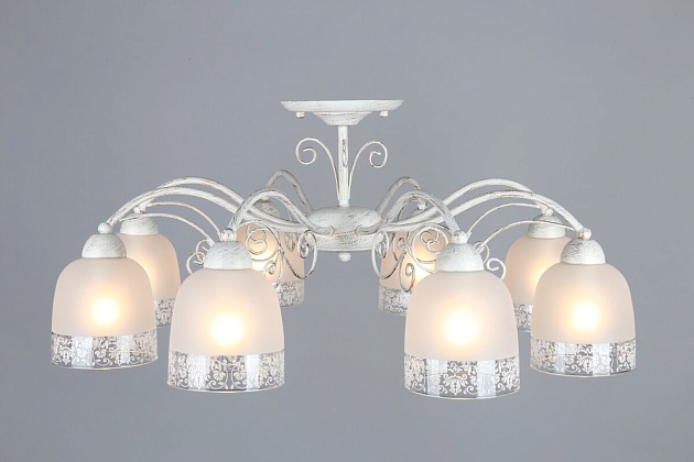 Потолочная люстра Omnilux Ferraro OML-54907-08 изображение 3 Потолочная люстра Omnilux Ferraro OML-54907-08 Фото № 3