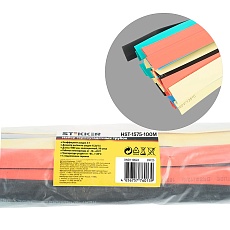 Термоусадочная трубка Stekker HSHT-1575-M, длина 100 см., коэф. усадки 2:1, мультиколор 39725