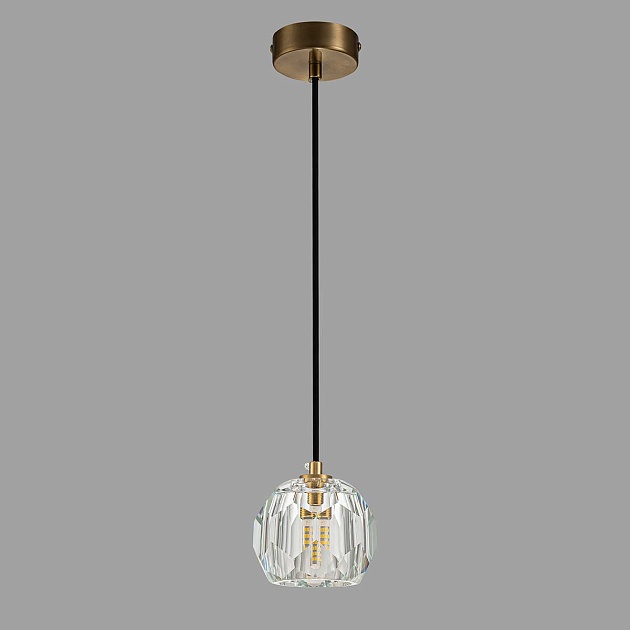 Подвесной светильник Belfast Clifton D3315-1 GL CL Фото № 5
