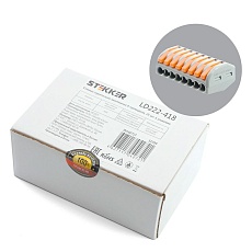 Клемма строительно-монтажная 8-проводная Stekker, LD222-418 32399