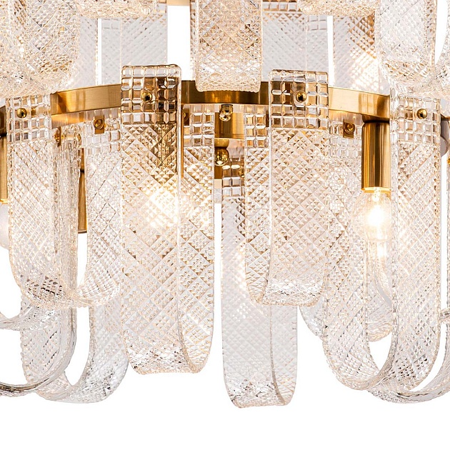 Подвесная люстра Indigo BRINA 12027/18P Brass V000366 изображение 3 Подвесная люстра Indigo BRINA 12027/18P Brass V000366 Фото № 3