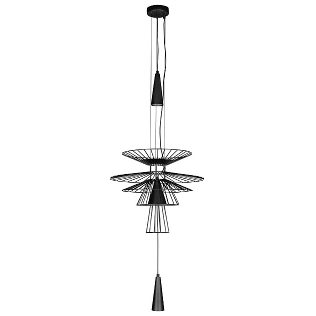 Подвесной светильник Loft IT Star 10141/400 Black изображение 1 Подвесной светильник Loft IT Star 10141/400 Black Фото № 1