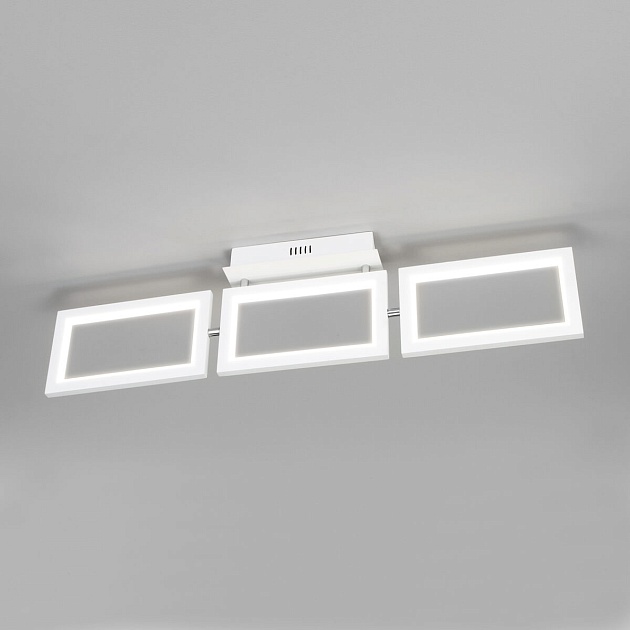 Потолочный светодиодный светильник Eurosvet Maya 90223/3 белый фото 