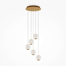 Подвесная светодиодная люстра Maytoni Sapphire MOD293PL-L30BS3K 1