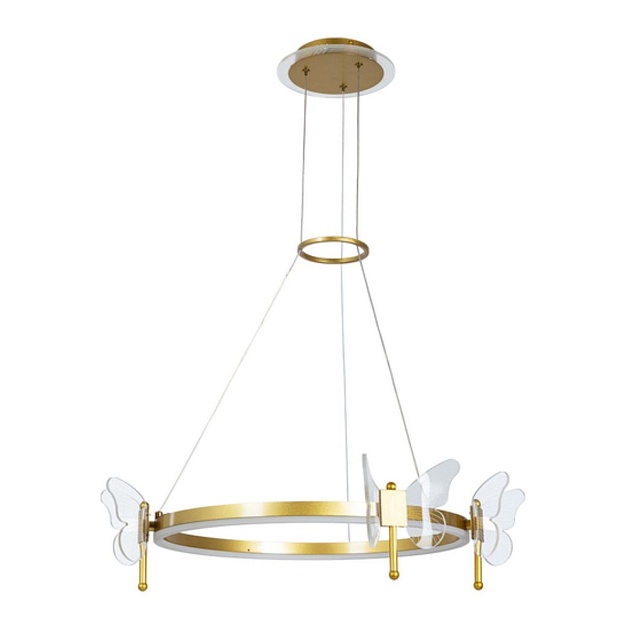 Подвесная светодиодная люстра Arte Lamp Darcy A2187LM-1GO Фото № 1