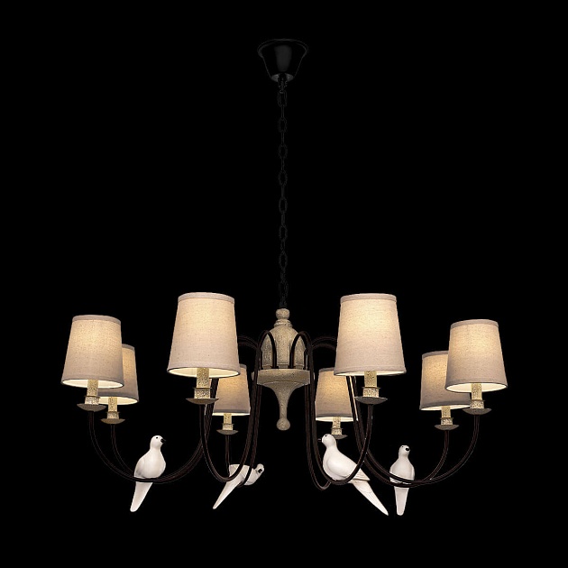 Подвесная люстра Loft IT Birds Loft1029A-8 изображение 2 Подвесная люстра Loft IT Birds Loft1029A-8 Фото № 2