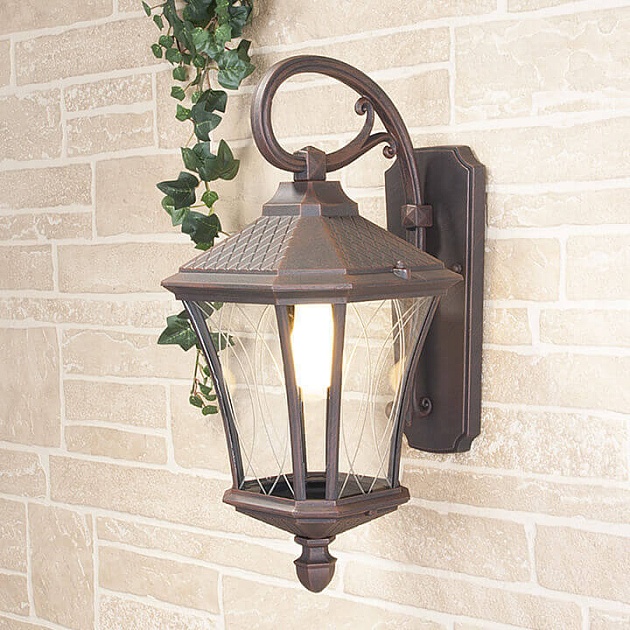 Уличный настенный светильник Elektrostandard Virgo D капучино a031921 Фото № 1