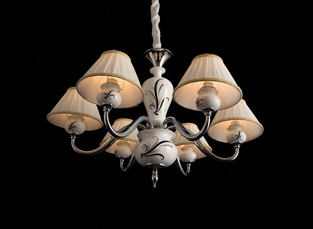 Подвесная люстра Arte Lamp Veronika A2298LM-6CC изображение 5 Подвесная люстра Arte Lamp Veronika A2298LM-6CC Фото № 5