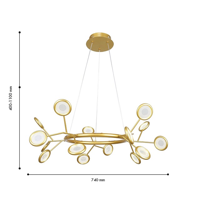 Подвесная люстра F-Promo Mugs 4253-15P Фото № 2