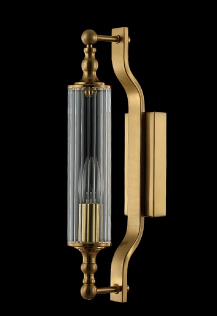 Бра Crystal Lux Tomas AP1 Brass фото 3