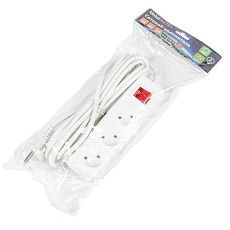 Удлинитель Uniel Ultra 3гн х 5м б/з S-CU3-5B White UL-00009996 1