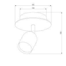 Спот TK Lighting 3294 Top Wood 1