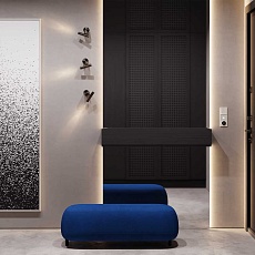 Накладка для светорегулятора поворотно-нажимного, S70 (хлопок) Voltum VLS002013 3