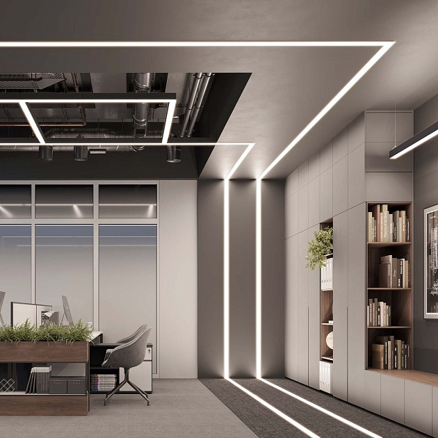 Профиль Arlight Line-6070-3000 Anod Black 047506 Фото № 5