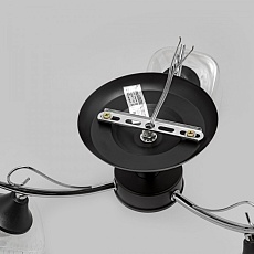 Потолочная люстра IMEX MD.1087-3-S BK+CH 3