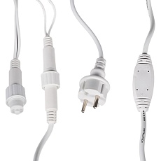 Cветодиодная гирлянда Sneha нить 230V белый мерцающий A-026 WW/W FLASH 1