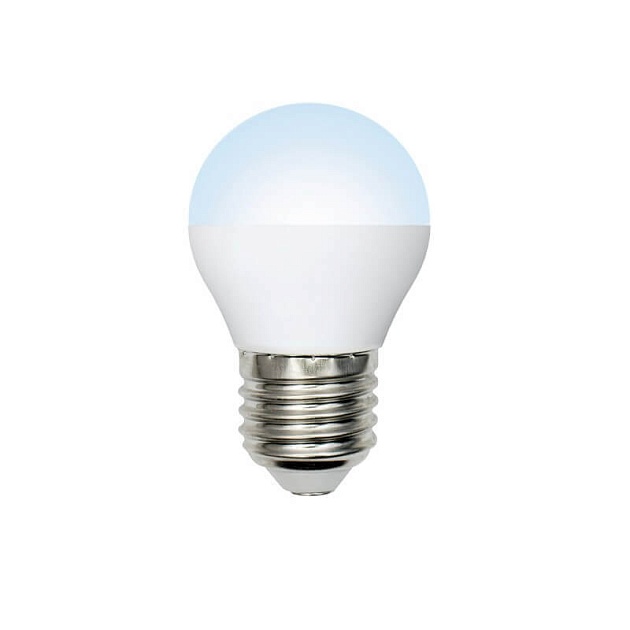 Лампа светодиодная E27 7W 4000K матовая LED-G45-7W/NW/E27/FR/NR UL-00003822 фото 