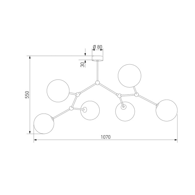 Подвесная люстра TK Lighting 10071 Fairy Фото № 2