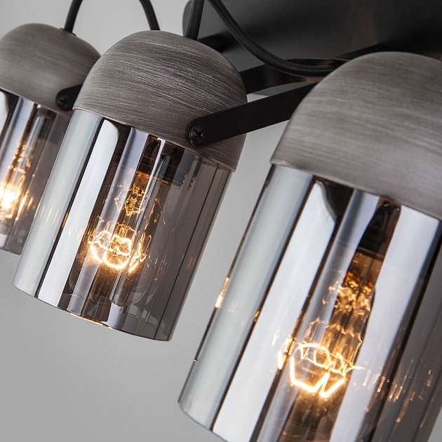 Спот Eurosvet Mars 20122/3 черный/тертый серый изображение 3 Спот Eurosvet Mars 20122/3 черный/тертый серый Фото № 3