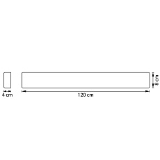 Настенный светодиодный светильник Lightstar Fiume 810547CCT 2