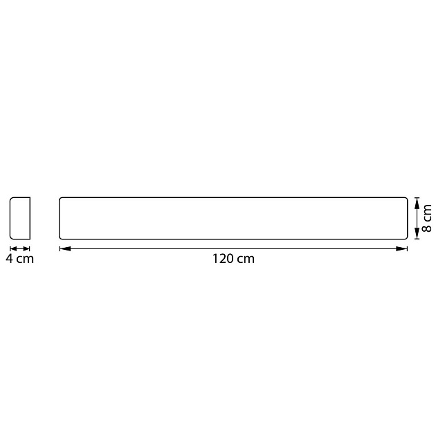 Настенный светодиодный светильник Lightstar Fiume 810547CCT Фото № 3