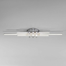 Потолочный светодиодный светильник Eurosvet Skyline 90243/3 хром 1