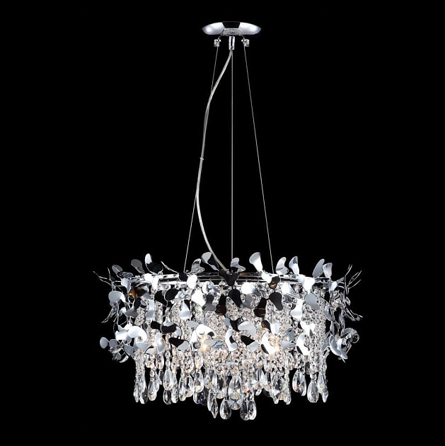 Подвесной светильник Crystal Lux Romeo SP6 Chrome D600 изображение 1 Подвесной светильник Crystal Lux Romeo SP6 Chrome D600 Фото № 1