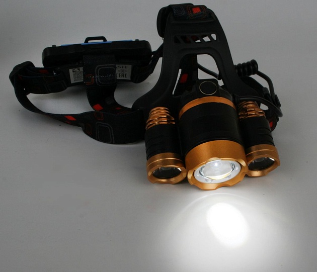 Налобный светодиодный фонарь Ultraflash Headlite аккумуляторный 100х90 300 лм E1333 13903 фото 8