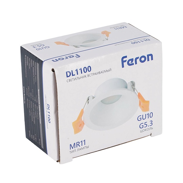 Встраиваемый светильник Feron DL1100 51944 изображение 10 Встраиваемый светильник Feron DL1100 51944 Фото № 10