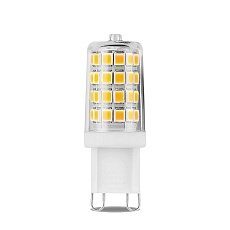 Лампа светодиодная диммируемая Gauss G9 3W 4100K прозрачная 107309203 3