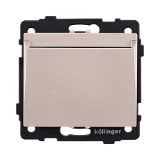 Карточный выключатель механический, золотой Kollinger REA-041GD для Aspekt, Eleganz, Reflex