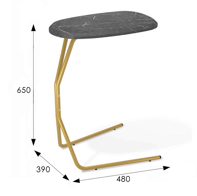 Приставной стол Мебелик SHT-CT22 008665 изображение 4 Приставной стол Мебелик SHT-CT22 008665 Фото № 4