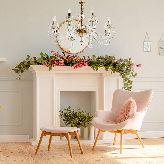 Подвесная люстра Divinare Firenze 8820/09 LM-8 изображение 6 Подвесная люстра Divinare Firenze 8820/09 LM-8 Фото № 6