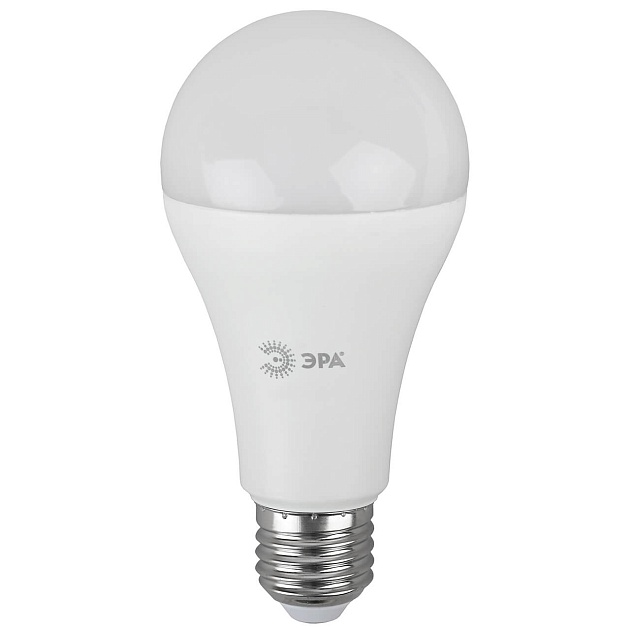 Лампа светодиодная ЭРА E27 25W 2700K матовая LED A65-25W-827-E27 R Б0048009 фото 