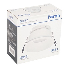 Встраиваемый светильник Feron DL502 LUNA 53305 2