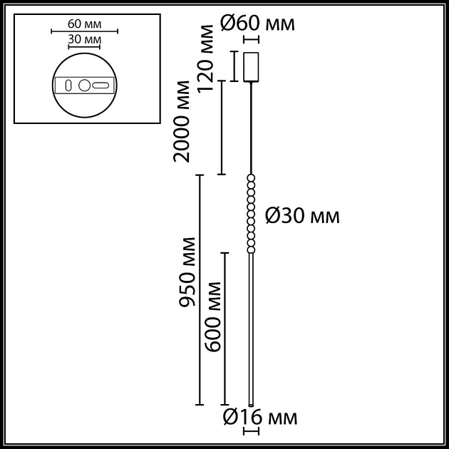 Подвесной светильник Odeon Light Monella Hightech 7149/12L Фото № 5