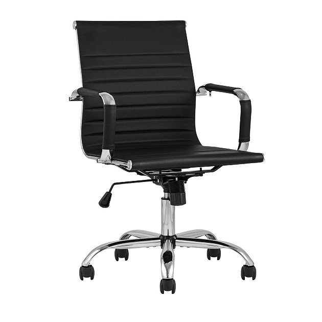 Офисное кресло TopChairs City S черное D-101 black изображение 1 Офисное кресло TopChairs City S черное D-101 black Фото № 1