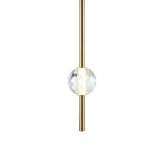 Подвесной светодиодный светильник Indigo Ciondolo 11066/1P Brass V000170L 1