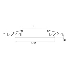 Рамка Lightstar Domino Quadro 214546 1